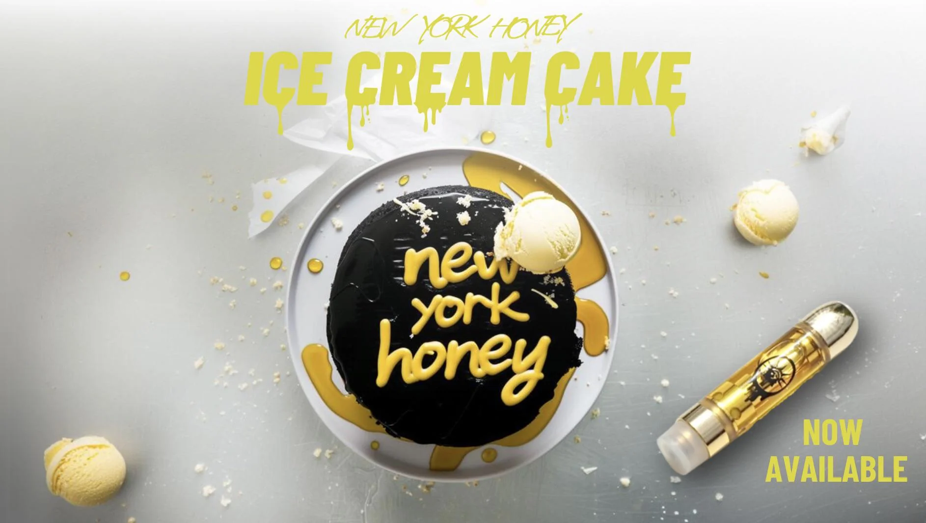 Photograph of product: New York Honey - Ice Cream Cake