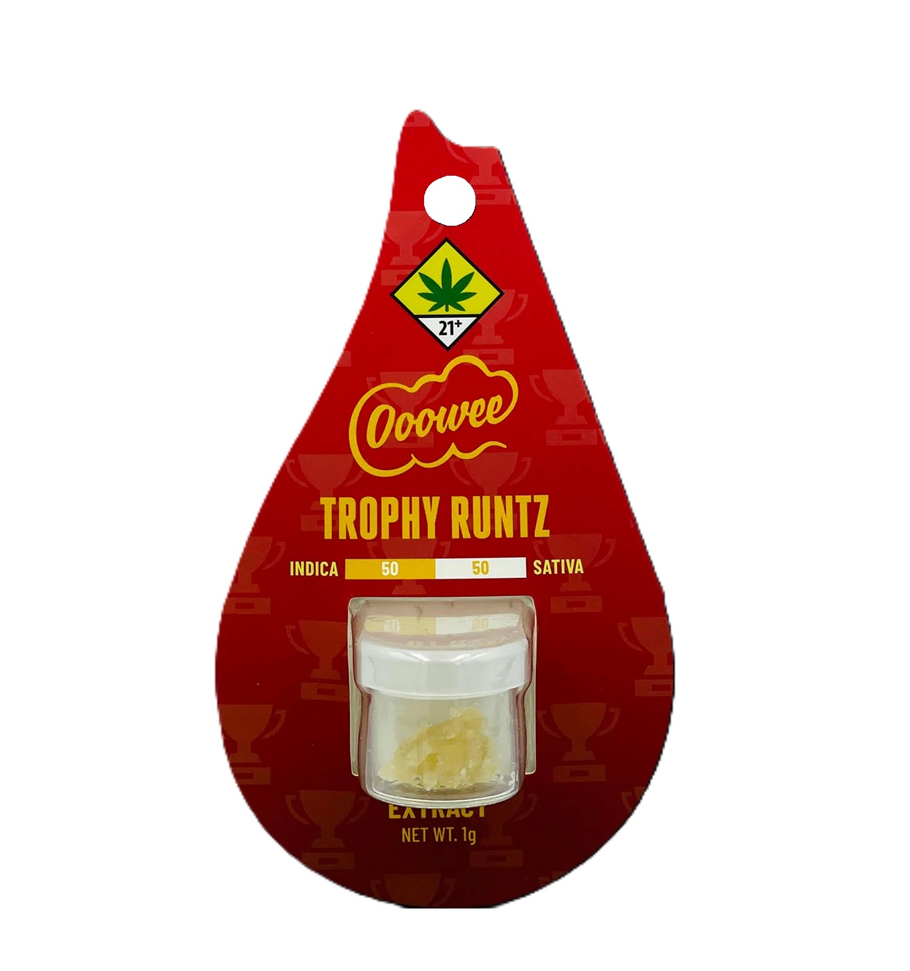 Photograph of product: Trophy Runtz Sugar Wax | 1g