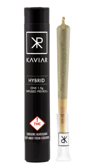 Photograph of product: Kaviar - Infused Pre Roll - Dank Dough (1.5g)