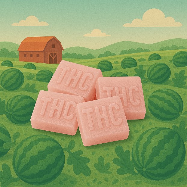 Photograph of product: Gummies | Watermelon TH-oui 20pk | 00756