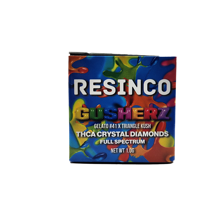 Photograph of product: Gushers | TH-ouiA Diamonds | Resin Co.