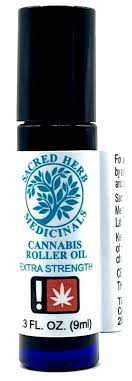 Photograph of product: SHM | Extra Strength Roller Oil | 1:1 CBD:TH-oui | 0.3 oz