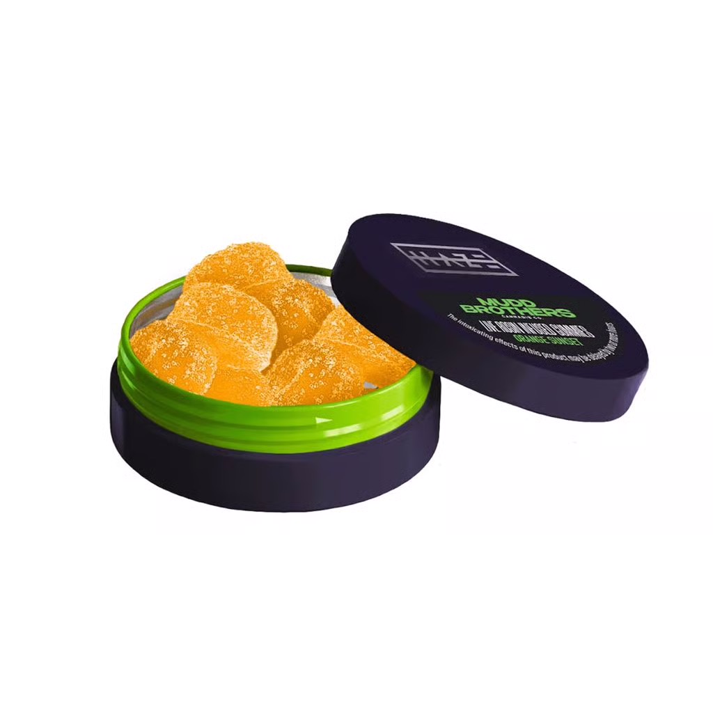 Photograph of product: Haze x Mudd Brothers | Live Rosin Gummies | Orange Sunset (H) | 10pk/100mg