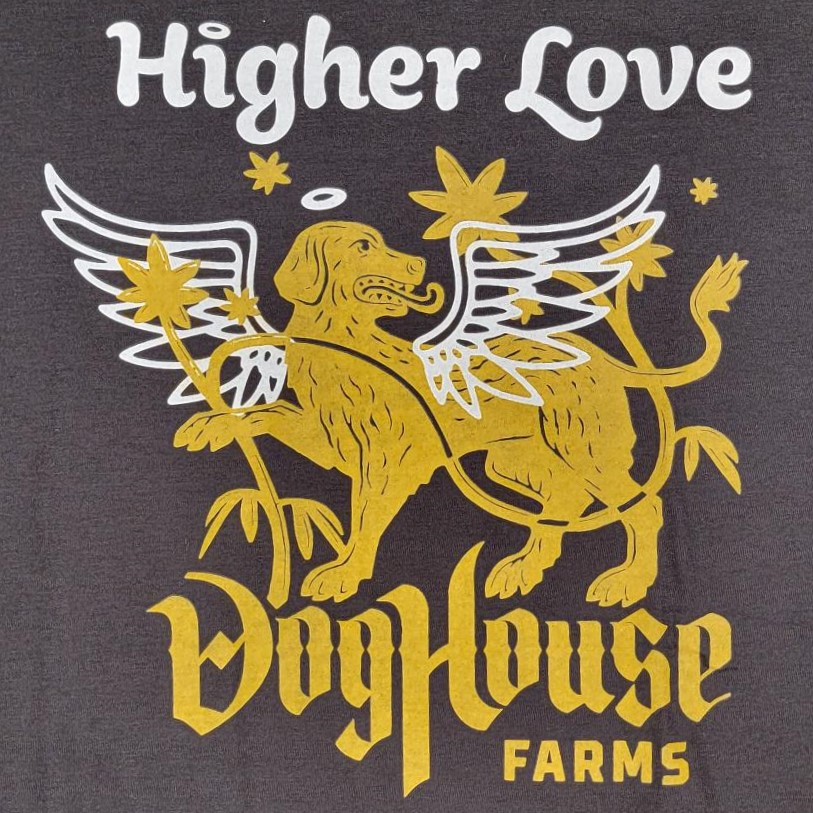 Photograph of product: DogHouse Collab Tee - Black (XL)