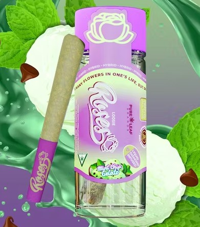 Photograph of Product: PR | Mint Chip Gelato | 1g | Infused | Long Stem | Roses