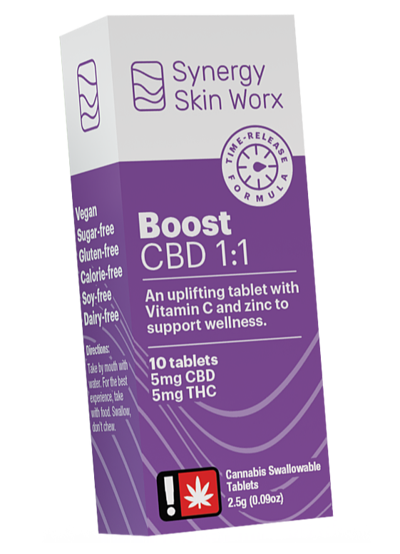 Photograph of product: Boost - CBD 1:1 - Tablets