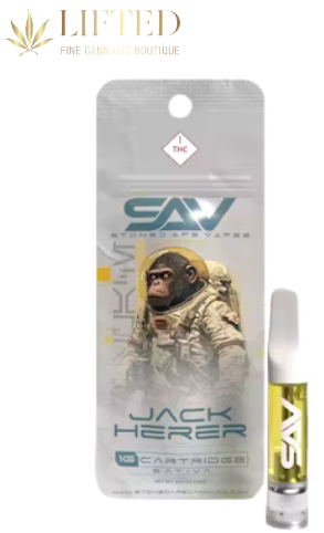Photograph of product: STONED APE JACK HERER CART
