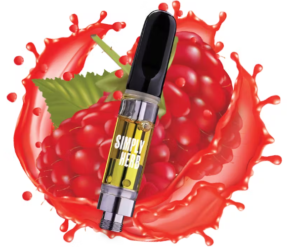 Photograph of product: Radical Raspberry  - Vape Cartridge - Simply Herb