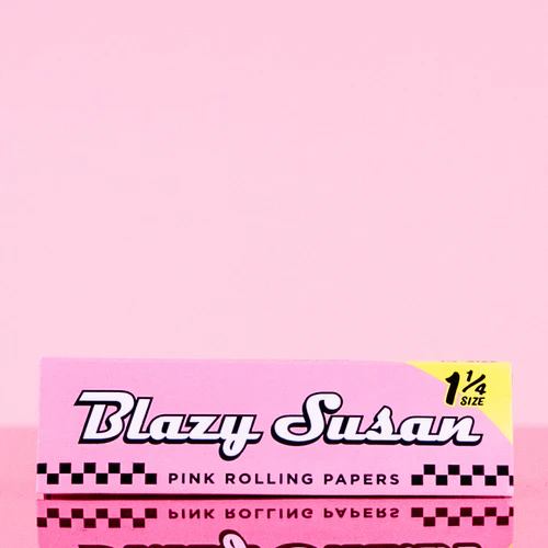 Photograph of product: Blazy Susan | Rolling Papers | 1-1/4 Pink