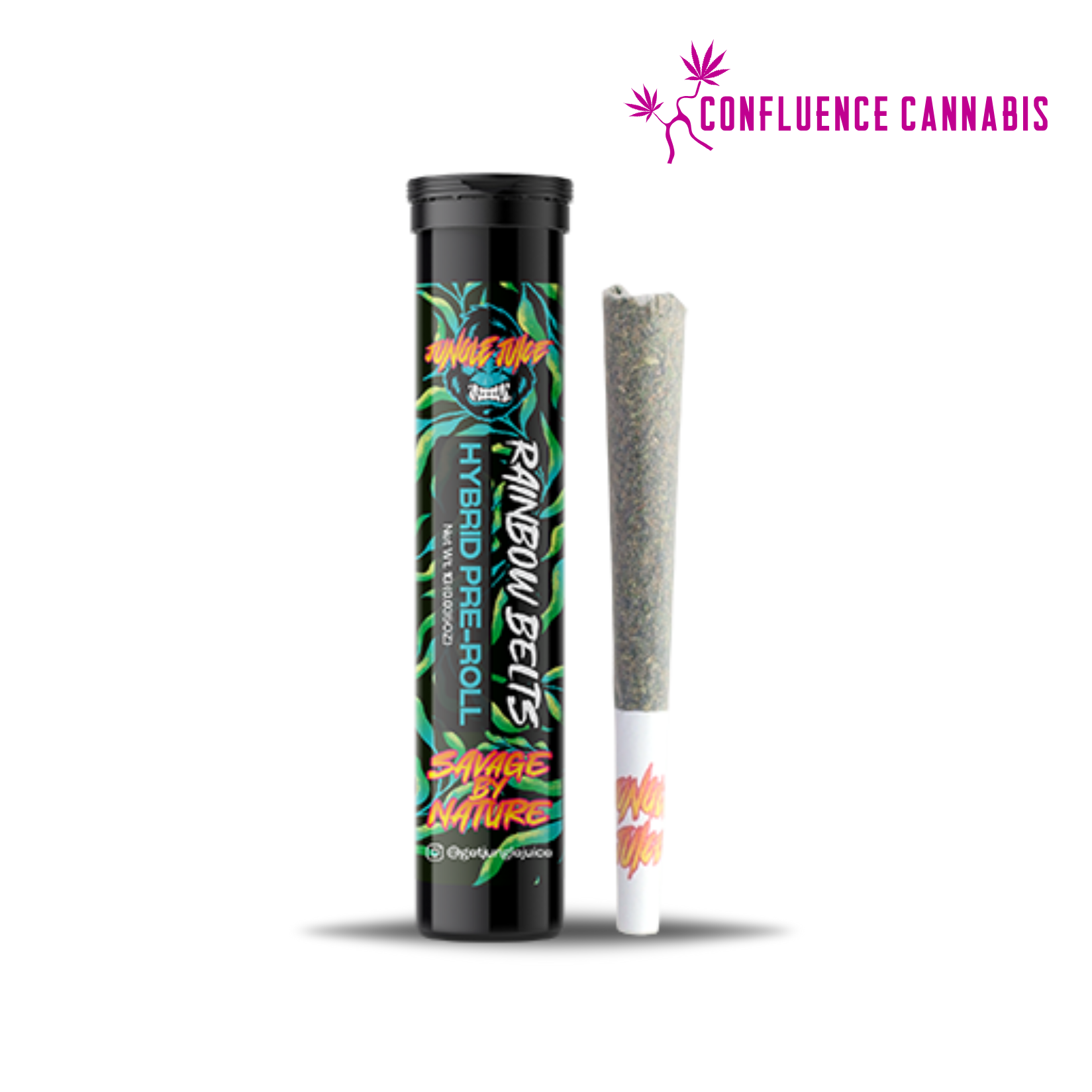 Photograph of product: Rainbow Belts PREROLL