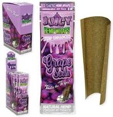Photograph of product: Grape Soda Juicy Hemp wrap