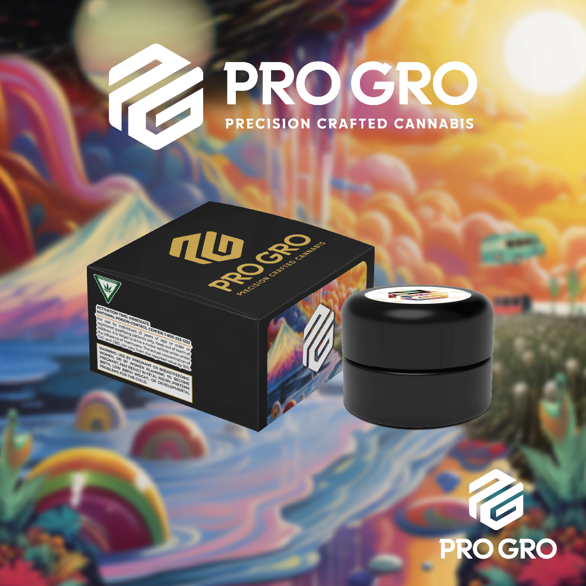 Photograph of product: Pro Gro - Strawberry Jelly - Live Rosin Jar