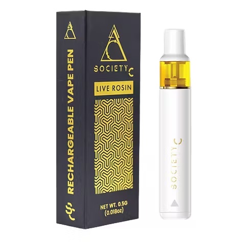 Photograph of product: Society C Fruit Basket Live au chocolat Rosin .5g Disposable Vape