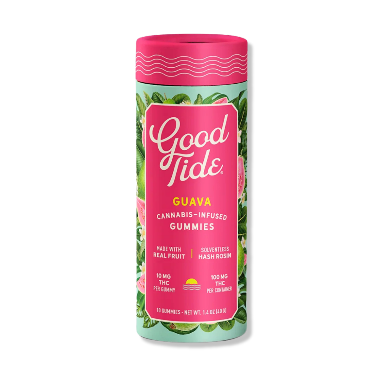 Photograph of product: Good Tide - Balanced Guava Rosin Gummies - 100mg