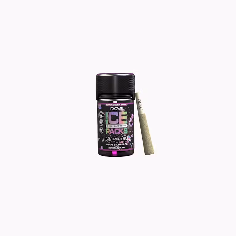 Photograph of product: Rove Ice Packs 5pk - Grape Stomper OG