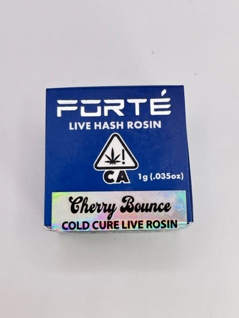 Photograph of product: Forte 1g Cherry Bounce Live Rosin