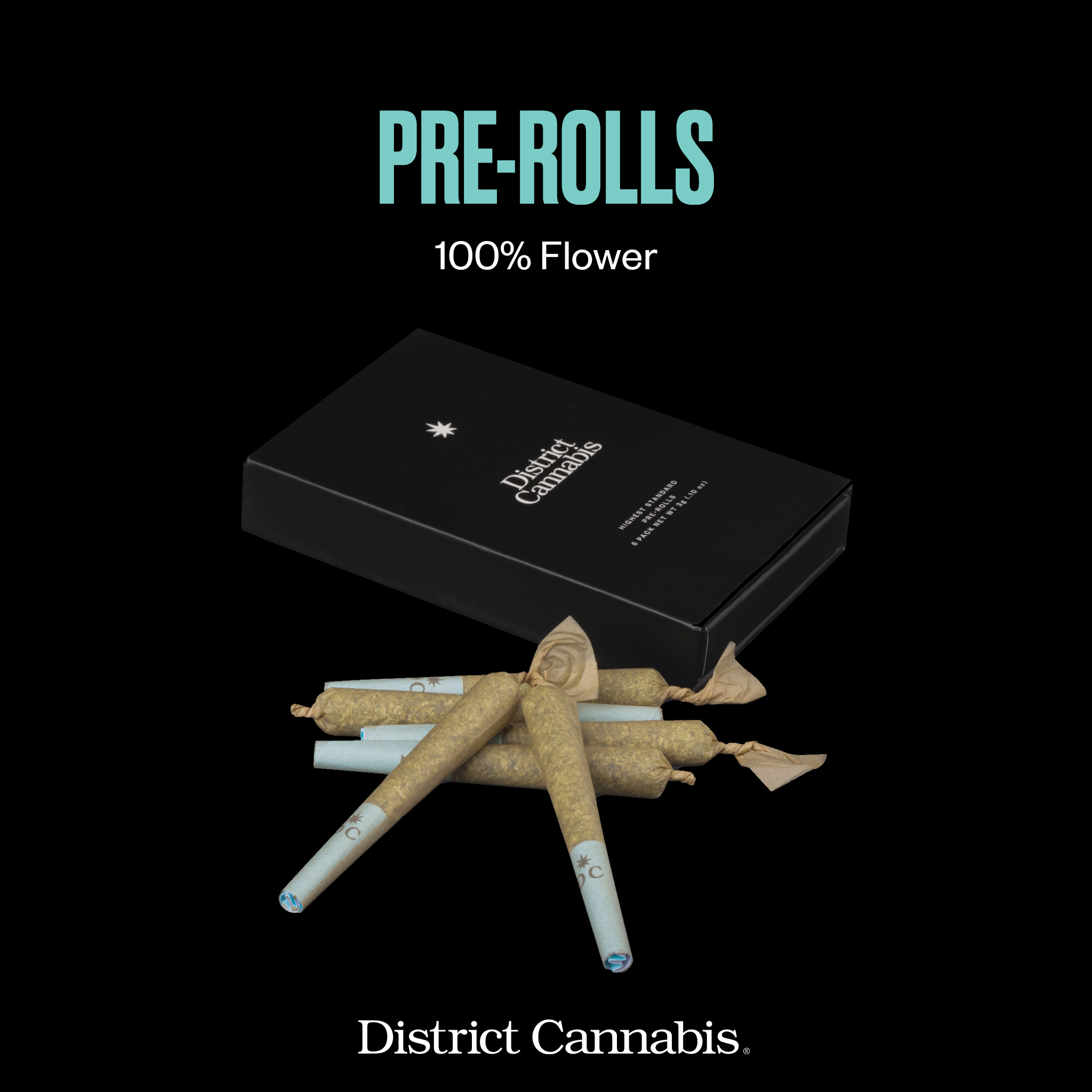 Photograph of product: Beach Cake Preroll [6pk] 0.5g each