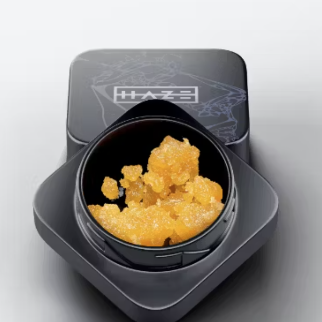 Photograph of product: Rainbow Sherbet - Live Resin Sugar - 1g