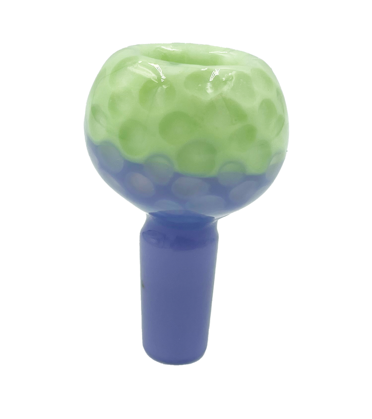 Photograph of product: 2-Color Slime Honeycomb Push Bowl | 14MM