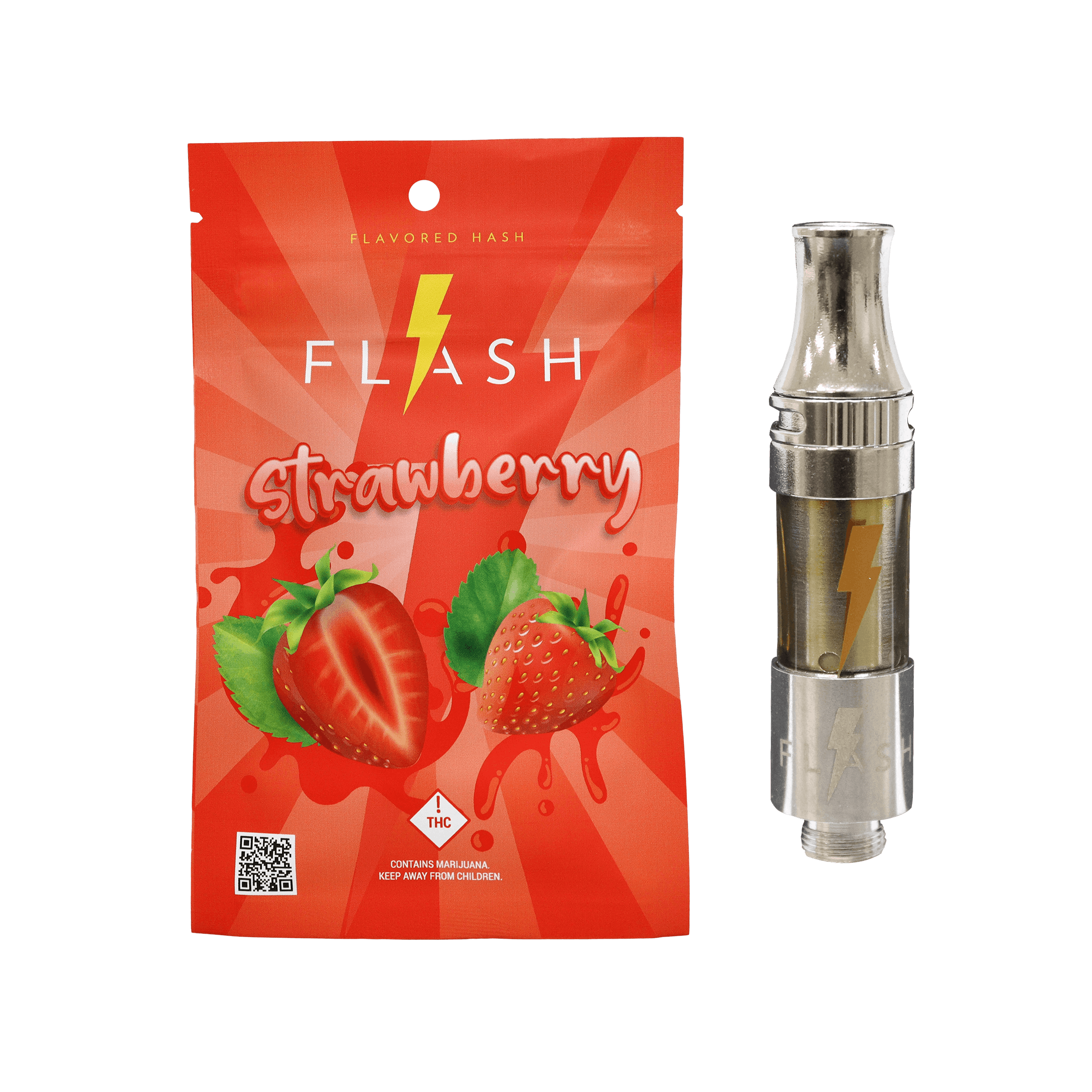 Photograph of product: Harmony Flash Strawberry Cartridge 1g