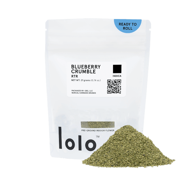 Photograph of product: Blueberry Crumble | 21g Indoor Shake
