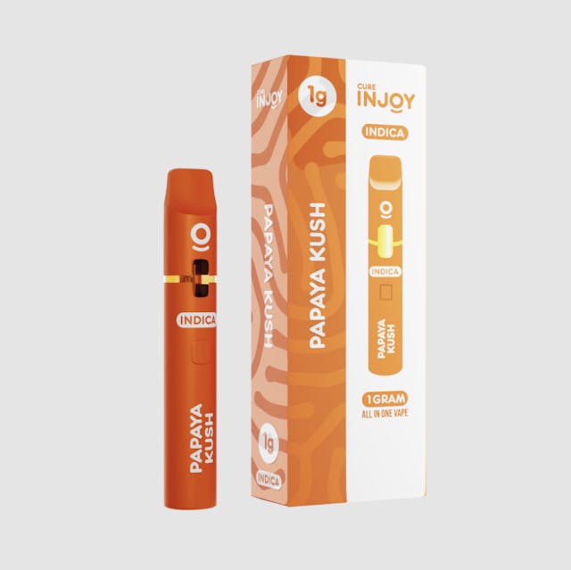 Photograph of product: Papaya Kush All In One Disposable 1g - Sales Floor