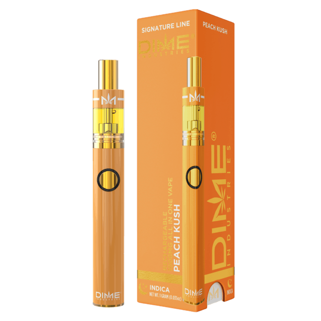 Photograph of product: Peach Kush 1g AIO - 