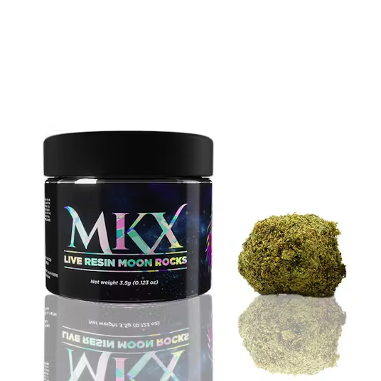 Photograph of product: MKX Live Resin Moon Rocks - Ice Cream Cake