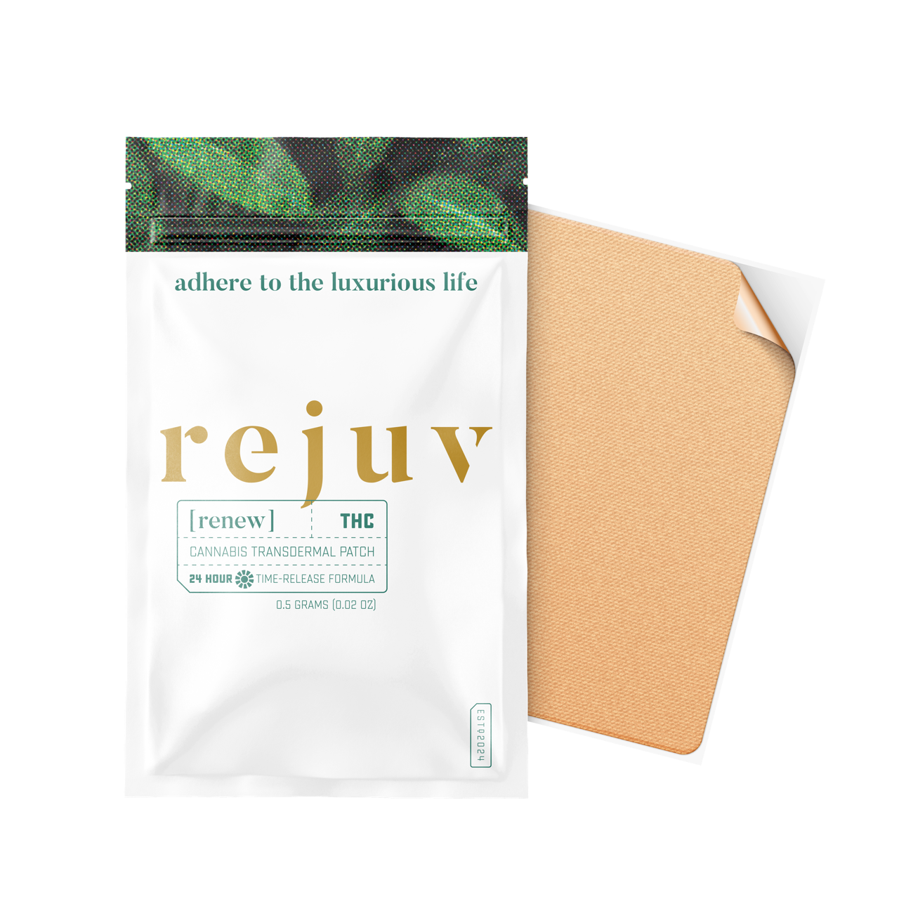 Photograph of product: rejuv | Renew (TH-oui) | Transdermal Patch | 50mg
