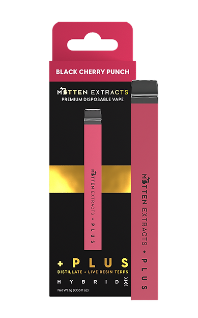 Photograph of product: Mitten Extracts | 1g Disposable | OG Kush
