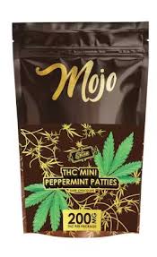 Photograph of Product: Mojo - Chocolates - Mini Peppermint Patties - Sativa - 200MG