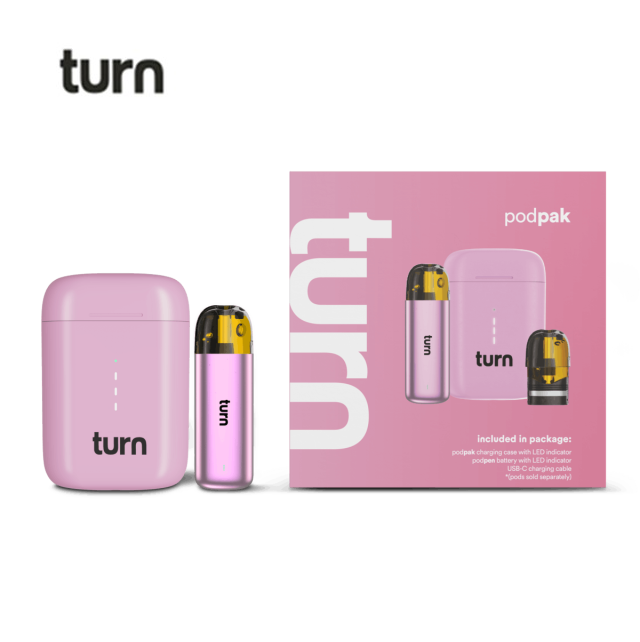 Photograph of product: PINK TURN POD BATTERY