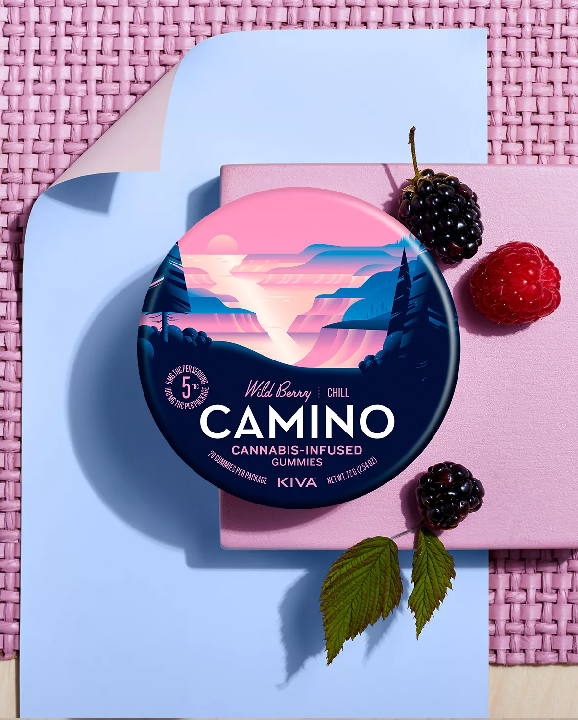 Photograph of product: Camino Wild Berry Gummies (Indica)