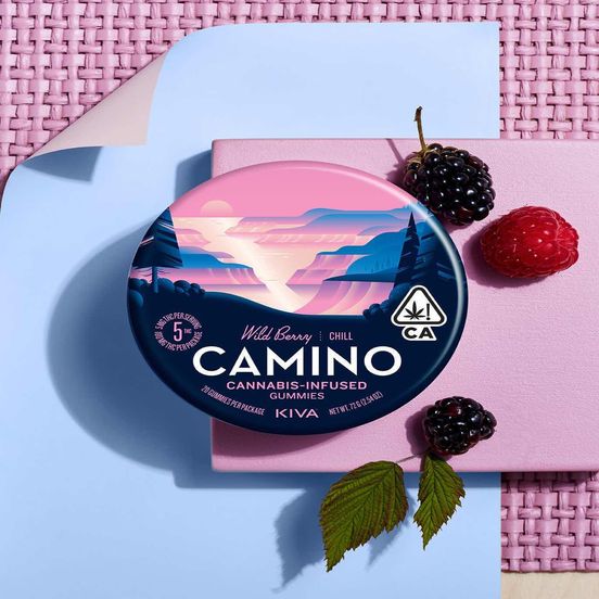 Photograph of product: [Camino] TH-oui Gummies - 100mg - Wild Berry (I) - 