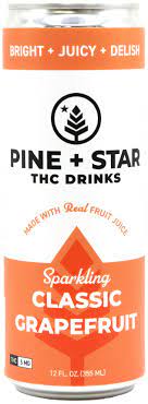 Photograph of product: PINE + STAR | CLASSIC GRAPEFRUIT | 5mg