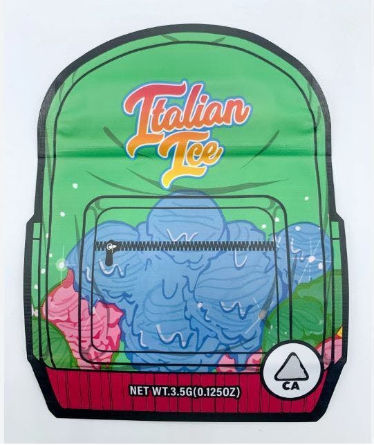 Photograph of product: BACKPACK BOYZ - FLOWER - 3.5G - ITALIAN ICE