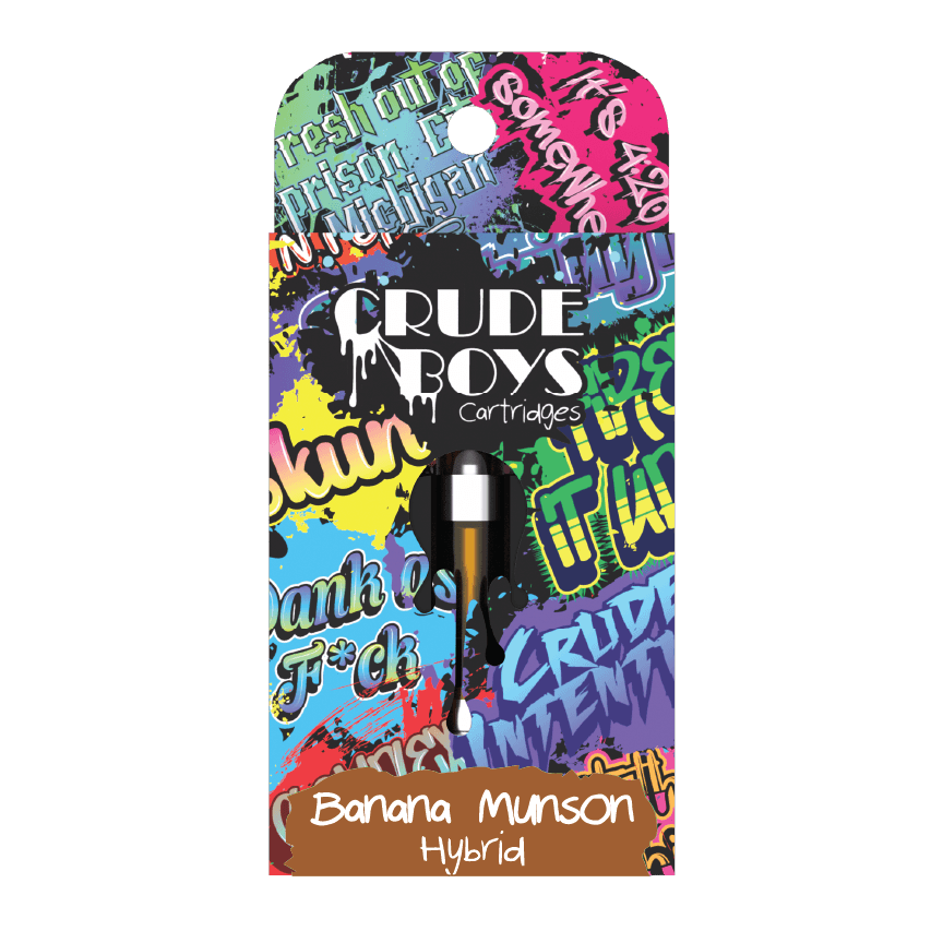 Photograph of product: CRUDE BOYS | VAPE CART TROPICAL BERRIES