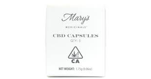 Photograph of product: CBD CAPSULES 50MG CBD 5CT