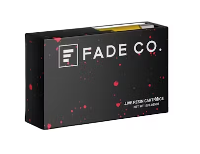 Photograph of product: Fade Co. | Golden Lemons Live Resin Cart | 1g