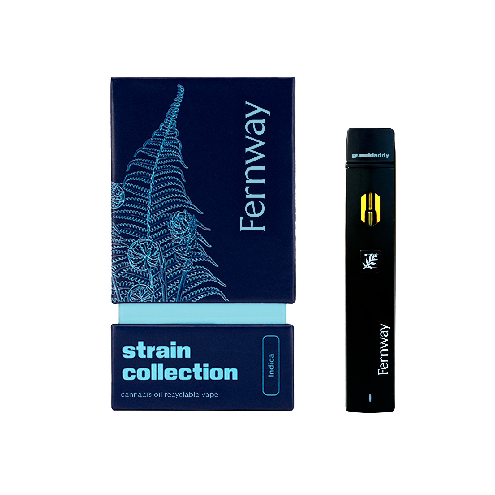 Photograph of product: Fernway | Granddaddy Purple | Disposable | 1g