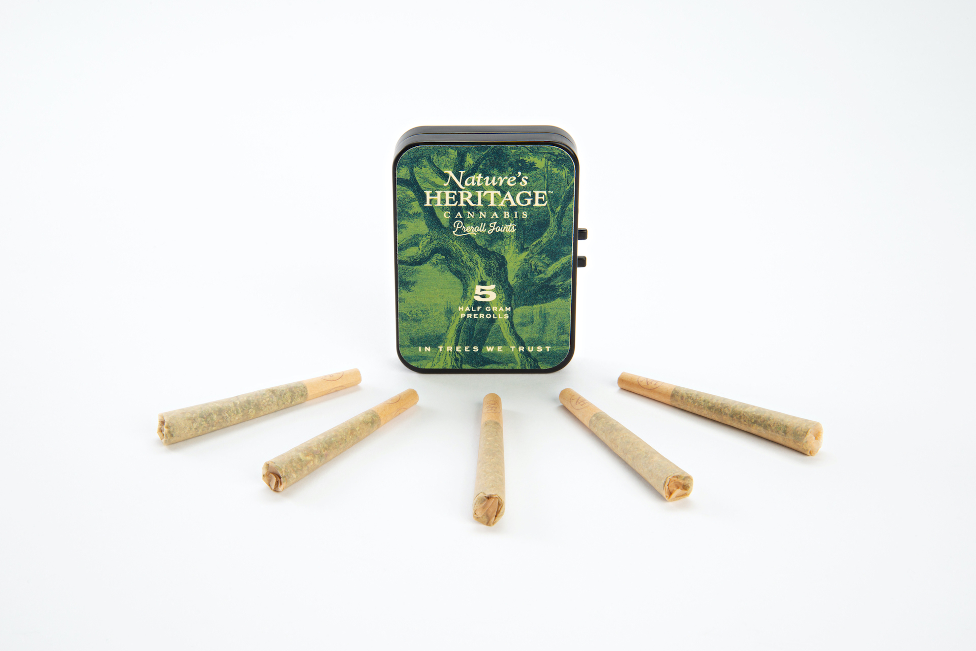 Photograph of product: Nature's Heritage - The Big Smooth - Pre-Roll Pack - 2.5g (5x0.5g)