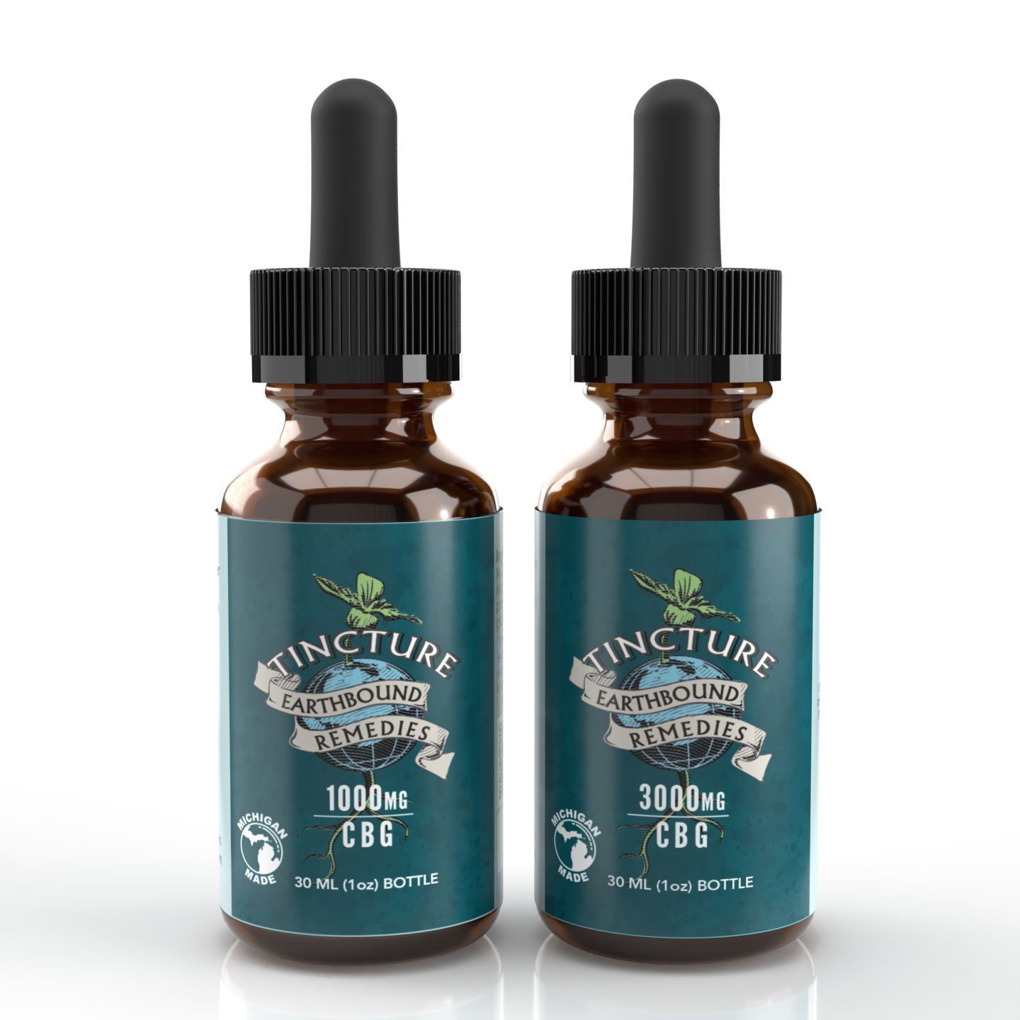 Photograph of Product: 1000mg CBG Tincture By Earthbound Remedies