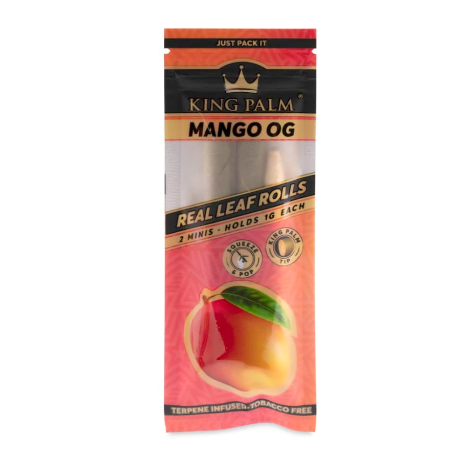 Photograph of product: King Palm | 2pk Mini Rolls | Mango OG