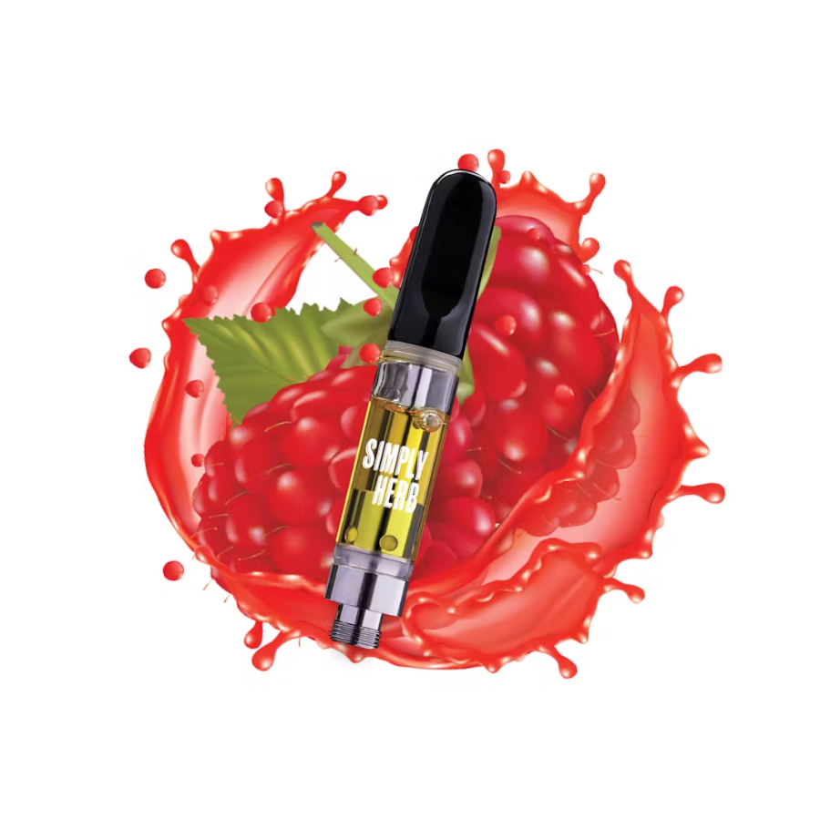 Photograph of product: Simply Herb | Radical Raspberry Oil Cartridge 1g