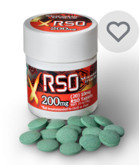 Photograph of product: Monster Xtracts | RSO | Tablets | 200mg
