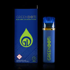 Photograph of product: Green Dot Blue Label Rosin Disposable