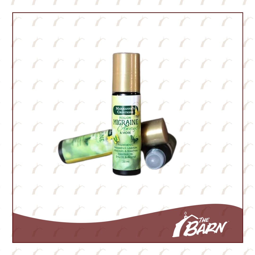 Photograph of product: Marjennes Roll On - Migraine Away .35ml - REC