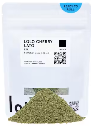 Photograph of product: 21g Lolo Cherry Lato Ready to Roll - Lolo