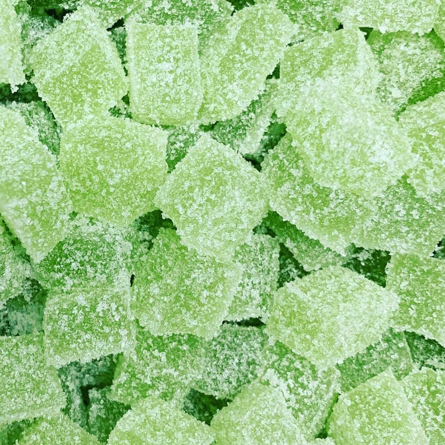 Photograph of product: TH-oui 1:1 Green Apple Gummies (50mg CBD/ 50 mgTH-oui)
