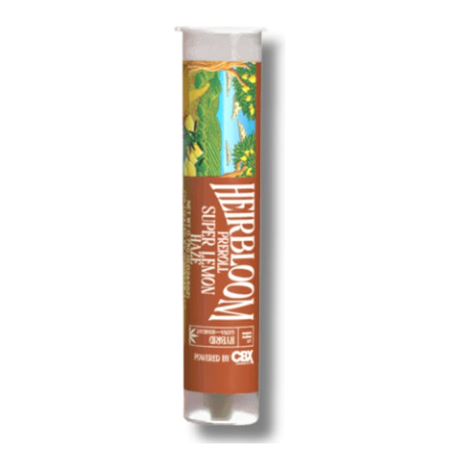 Photograph of product: Super Lemon Haze - Heirbloom Legacy .75g Preroll - 